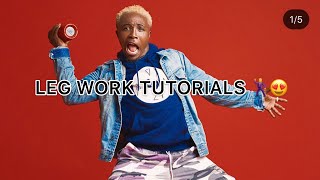 HOW TO LEGWORK  DANCEGOD TUTORIALS  THREE TYPES OF LEGWORK [upl. by Notsahc175]