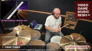 Teenage Mutant Ninja Turtles 3  The Manhattan Project quotScene 4quot NES drum cover [upl. by Heindrick]