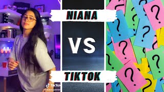 Niana Guerrero Vs TikTokers  Ultimate TIK TOK Dance Battle  Just for Funzies [upl. by Wallack]