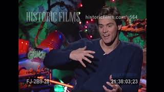 jim carrey grinch Interview [upl. by Atikal]