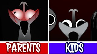 Incredibox sprunki But They Are Babies  Horror VS Parents Horror Versions [upl. by Annayak172]