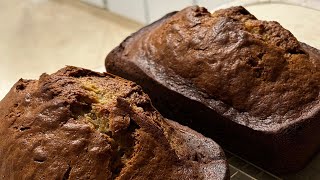 Making banana bread at home [upl. by Petunia]