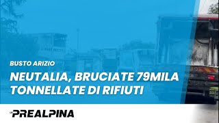 Busto Arsizio  Neutalia bruciate 79mila tonnellate di rifiuti [upl. by Diannne619]