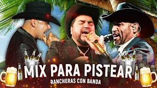 Puras Pa Pistear  El Mimoso El Yaki Pancho Barraza 🍻Rancheras Con Banda Mix [upl. by Ahseyn]