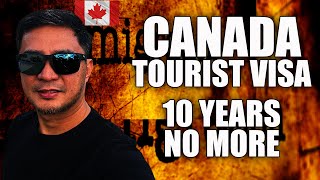 NO MORE 10 YEARS TOURIST VISA IN CANADA [upl. by Yedoc]