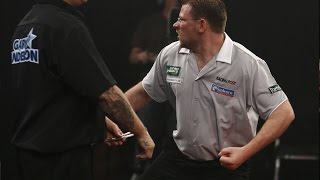 NINEDARTER  James Wade v Gary Anderson [upl. by Reisfield332]