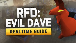 RS3 Recipe for Disaster Freeing Evil Dave – Realtime Quest Guide [upl. by Alyahs]