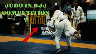 Judo Green Belt Compete In A BJJ Tournament [upl. by Beera539]