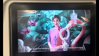 Thai Airways Flight Safety Demonstration Videothaiairwaysflightsafety [upl. by Ronaele652]