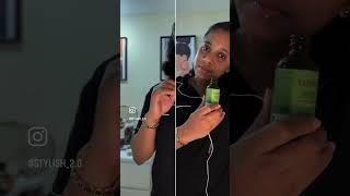 Hair maintenance nance day using mielleorganics this is amazing Get it at your local bootsuk [upl. by Einolem]