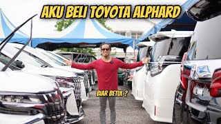 Aku Beli Kereta BaruToyota Alphard [upl. by Derriey18]