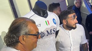 Nuova maglia Napoli la reaction di malatodelnapoli 😂💙 [upl. by Arvell]