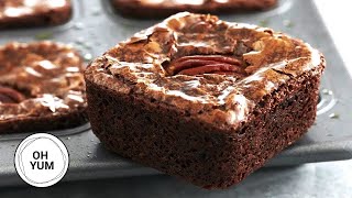 Professional Baker Teaches You How To Make BROWNIES [upl. by Ecirtap]