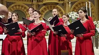 Chór Pueri et Puellae Cantores Plocenses performs at Assumption Cathedral Bangkok [upl. by Eyoj]