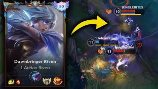 Adrian Riven Main TOP Player in the Server Wild Rift [upl. by Narra]