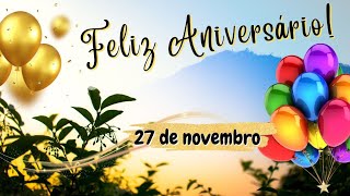 14 de novembro🌺Linda mensagem pra você🎁FELIZ ANIVERSÁRIO [upl. by Seale519]