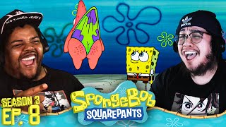 SALTY SPLITOON  Spongebob Season 3 Episode 8 GROUP REACTION [upl. by Adhamh]