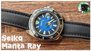 Seiko SRPE33 Review King Samurai Manta Ray One of the best Save the Ocean Prospex watches yet [upl. by Othe160]