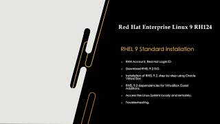 Stepbystep Overview of RHEL 9 Installation  Lec 1 [upl. by Seumas]