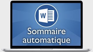 Tutoriel Word 2013  Insérer un sommaire automatique ou table des matières le modifier et enregistr [upl. by Nahtnamas]