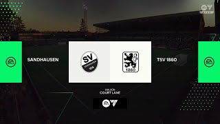 EA FC25 2 Liga Süd SV Sandhausen vs TSV 60 München [upl. by Fletcher]