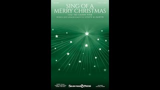 SING OF A MERRY CHRISTMAS 2Part Choir  Joseph M Martin [upl. by Iseabal]