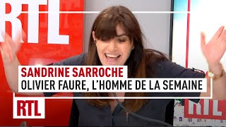 Sandrine Sarroche  Olivier Faure lhomme de la semaine [upl. by Lorrin]