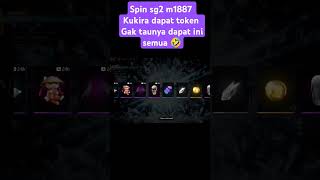 Spin m1887 Aqua burst token tower ff shorts spinshotgunff spinaquaburst spinsg2 garenafreefire [upl. by Enomor]