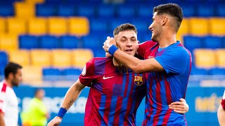 FC Barcelona B vs Algeciras CF Full Match ● 82821 [upl. by Arata169]