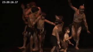 Richard Collopy Aboriginal dance Tarerer Festival 2017 [upl. by Norrek]