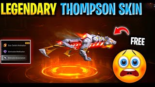 New Legendary Thompson Skin Booyah Ring 🤑  Cyber Claws Powerful Thompson Skin 😨 shorts short [upl. by Gottfried]