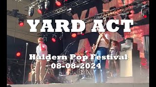 YARD ACT  Live in Haldern Pop Festival  08082024 [upl. by Livvie]