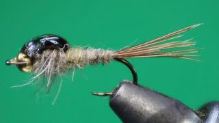 GOLD RIBBED HARE’S EAR NYMPH  TYING TUTORIAL [upl. by Ellehsad339]