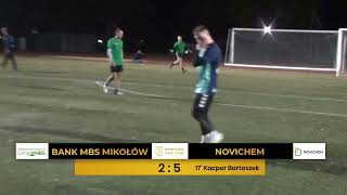 Bank MBS Mikołów vs Novichem 6 tydzień SLF Śląsk JesieńWiosna 202425 [upl. by Colleen]