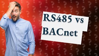 Is RS485 the same as BACnet [upl. by Atoel]