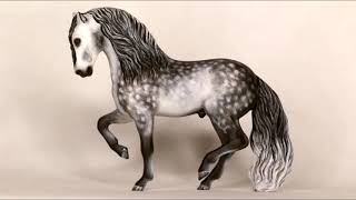 How to Paint DAPPLES  Pencils Acrylic Pastels  How to Customize your Breyer Model Horse [upl. by Madelon]