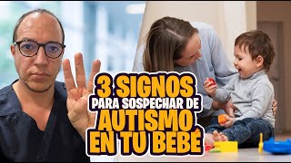 3 signos de ALERTA TEMPRANA para detectar el AUTISMO en tu bebé [upl. by Fleurette]