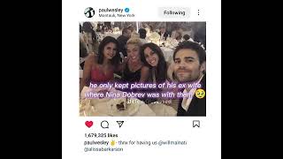 Paul Wesley keeping his ex wife pictures for Nina Dobrev [upl. by Enomas]