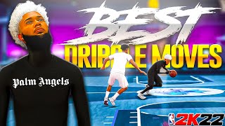 NEW BEST DRIBBLE MOVES in NBA 2K22 SEASON 9  FASTEST DRIBBLE MOVES amp COMBOS for GUARDS in 2K22 [upl. by Surbeck]