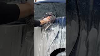 Slick Car Shampoo in Action MJJC Foam [upl. by Akinimod559]