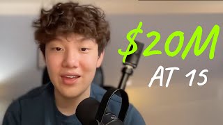 How Eric Zhu Raised Millions Of Dollars From His Highschool Bathroom at 15  Eric Zhu Interview [upl. by Melli]