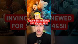 INVINCIBLE RENEWED FOR SEASON 4amp5 [upl. by Bena]