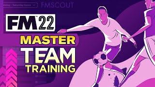 FM22 BEST Training Guide  Football Manager 2022 Tutorial [upl. by Enad]