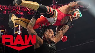 Rey Mysterio vs Damian Priest Raw highlights April 24 2023 [upl. by Jotham]