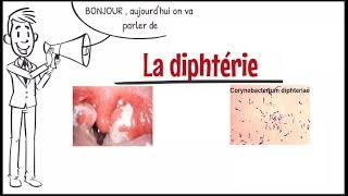 Diphtérie symptômesoriginesfacteurs de risque Prévention et traitement [upl. by Sinnal]