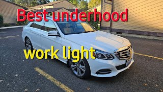 Mercedes W212 E250 Best under hood work light [upl. by Einneb]