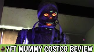 7 FT Mummy 2023 Review  Costco Halloween Prop [upl. by Andel]