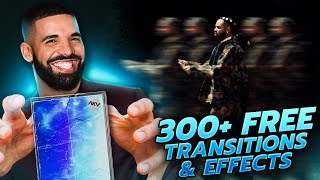 300 FREE Transitions amp Effects Not Clickbait  Adobe Premiere Pro CC 2024 [upl. by Ecnerual]