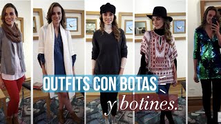 Outfits y looks con botas y botines I Consuelo Guzmán Asesora de imagen y Personal Shopper [upl. by Adiari901]