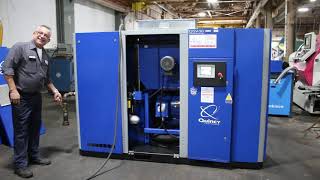 QUINCY ROTARY SCREW AIR COMPRESSOR [upl. by Major]